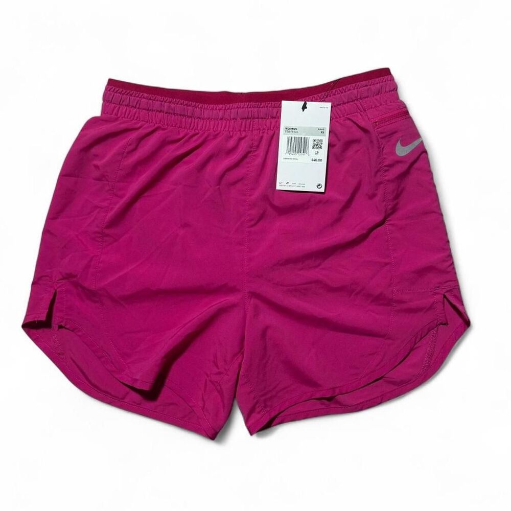 Nike NWT Dri-FIT Pink Running Shorts Drawstring Women’s Size XS